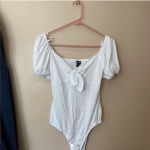 Front Tie Onesie, Never before used